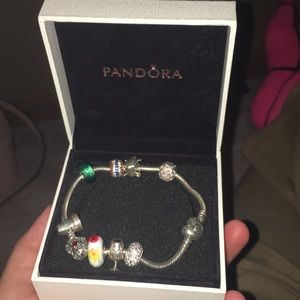 Authentic Pandora Bracelet with charms